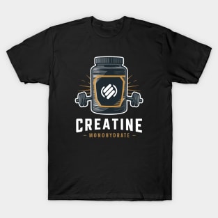 Creatine Monohydrate Workout Gear T-Shirt